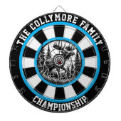 Moose Antlers Forest Target Art Dartscheibe (vorne)