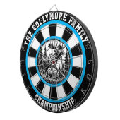 Moose Antlers Forest Target Art Dartscheibe (Vorderseite rechts)