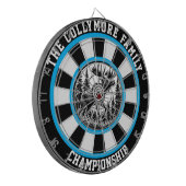 Moose Antlers Forest Target Art Dartscheibe (Vorderseite Links)