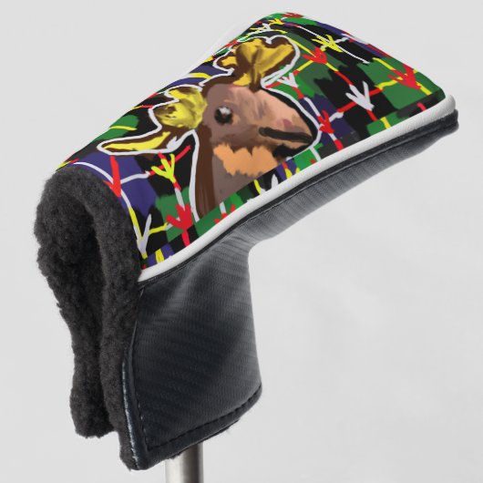 Moose Art  Golf Headcover (3/4 Vorderseite)