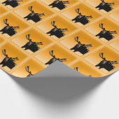 Moose at Sunset - Original Wildlife Art Geschenkpapier (Ecke)