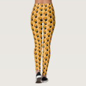 Moose at Sunset - Original Wildlife Art Leggings (Rückseite)