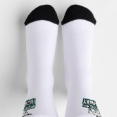 Moose auf Highway Socks Socken (Oben)