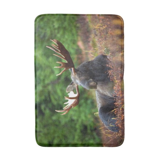 Moose Bath Mat Badematte (Vorderseite Vertikal)