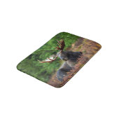 Moose Bath Mat Badematte (Schrägansicht)