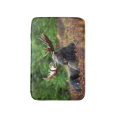 Moose Bath Mat Badematte (Vorderseite Vertikal)