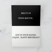 Moose Birthday Card Karte (Innenseite)