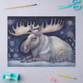 Moose Boho Mystical Art Seidenpapier (Basteln)