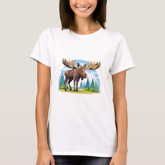 Moose buck T-Shirt (Vorderseite)