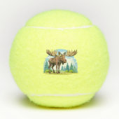 Moose buck tennisbälle (Vorderseite)