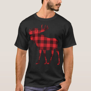 Moose Buffalo Kariert T-Shirt