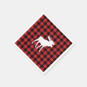 Moose Buffalo Karo Wilderness Cabin Serviette (Ecke)