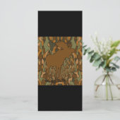 Moose Camouflage Geschenke und Einladungen (Stehend Vorderseite)