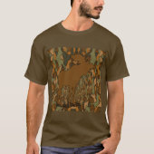 Moose Camouflage Geschenke und Einladungen T-Shirt (Vorderseite)