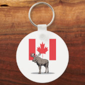 Moose Canada Schlüsselanhänger (Vorderseite)