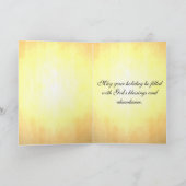 Moose Christmas Feiertagskarte (Innenseite)