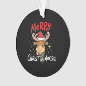 Moose Christmas Ornament (Vorderseite)