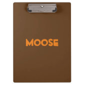 Moose Clipboard Klemmbrett (Vorderseite)