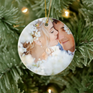 Moose Country Weihnachts-Foto Ornament