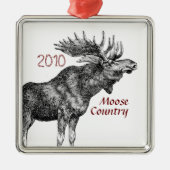 Moose Country Weihnachtsschmuck (Vorne)