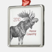 Moose Country Weihnachtsschmuck (Links)