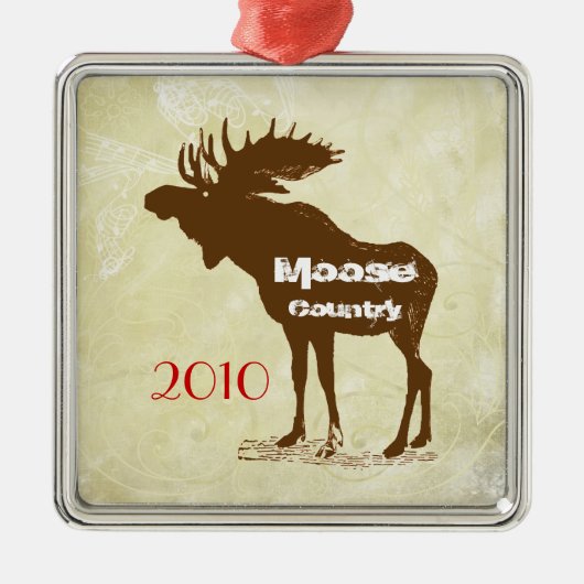 Moose Country Weihnachtsschmuck (Vorne)