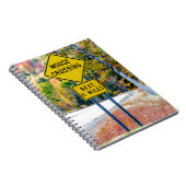 Moose Crossing Notebook Notizblock (Rechte Seite)