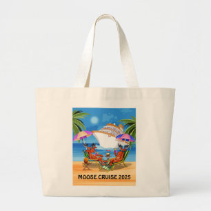 MOOSE CRUISE TOTE BAG JUMBO STOFFBEUTEL