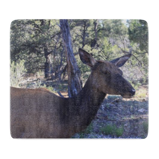 Moose Cutting Board Schneidebrett (Vorderseite)