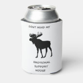Moose der emotionalen Unterstützung Dosenkühler (Kanne Rückseite)