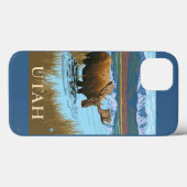 Moose DrinkingUtah Case-Mate iPhone Hülle (Rückseite (Horizontal))