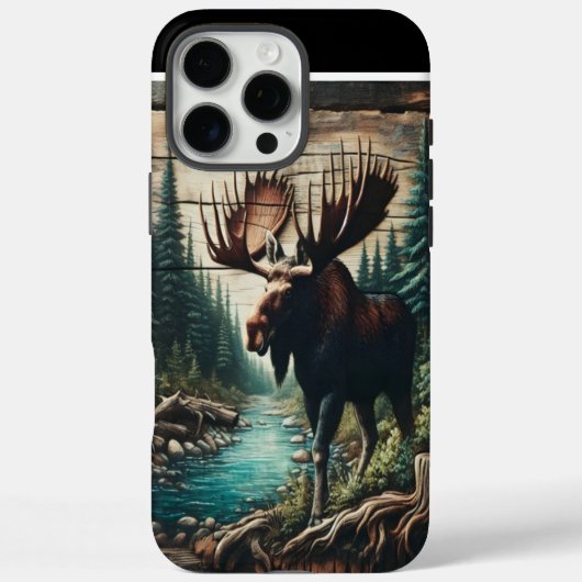 Moose durch Stream Case-Mate iPhone Hülle (Rückseite)