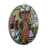 Moose Face Darts Dartscheibe (Vorderseite Links)