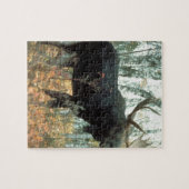 Moose Forest Trees Park Parco Civico-Ciani Puzzle (Horizontal)