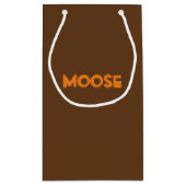 Moose-Geschenktasche Kleine Geschenktüte (Rückseite)