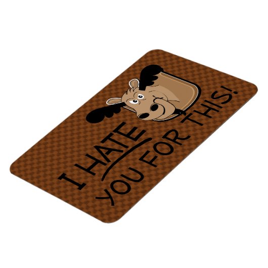 Moose Head Magnet (Linke Seite)