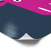 Moose Head Pop Art Poster (Ecke)