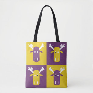 Moose Head Pop Art Taschen