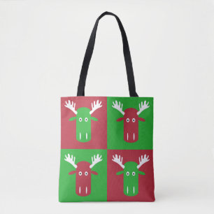 Moose Head Pop Art Taschen