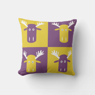 Moose Head Pop Art throw Kopfkissen Kissen