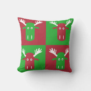 Moose Head Pop Art throw Kopfkissen Kissen