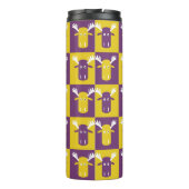 Moose Head Pop Art tumbler Thermosbecher (Rückseite)