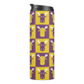 Moose Head Pop Art tumbler Thermosbecher (Nach rechts gedreht)