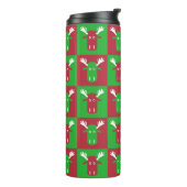 Moose Head Pop Art tumbler Thermosbecher (Nach links gedreht)