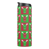 Moose Head Pop Art tumbler Thermosbecher (Nach rechts gedreht)