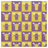 Moose Head Pop Art Zollgewebe Stoff (Muster)