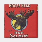 Moose Head Red Lmon Magnet (Vorne)
