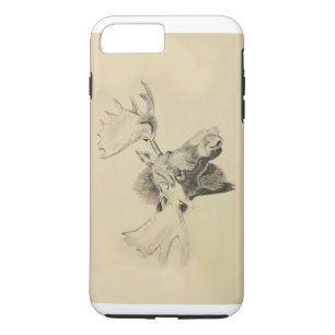 Moose Head Sketch Case-Mate iPhone Hülle