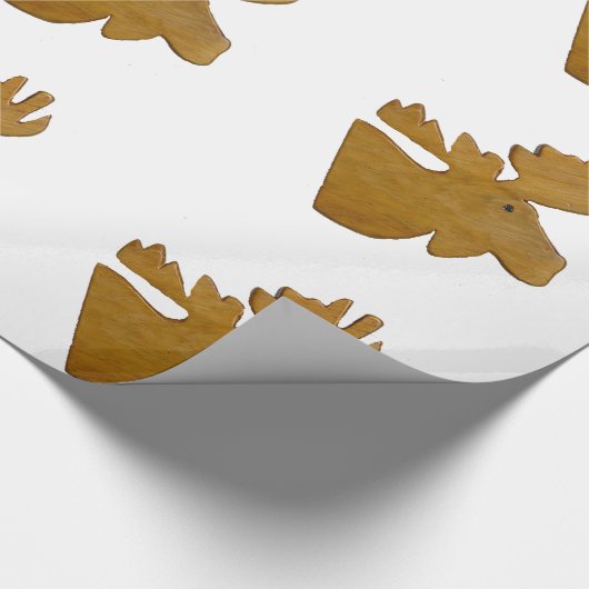 Moose Head Thunder_Cove Geschenkpapier (Ecke)