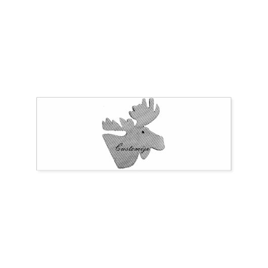 Moose Head Thunder_Cove Gummistempel (Stempel)